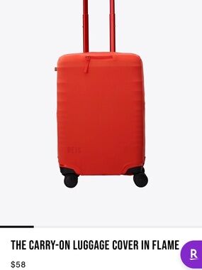 Beis carry on luggage cover